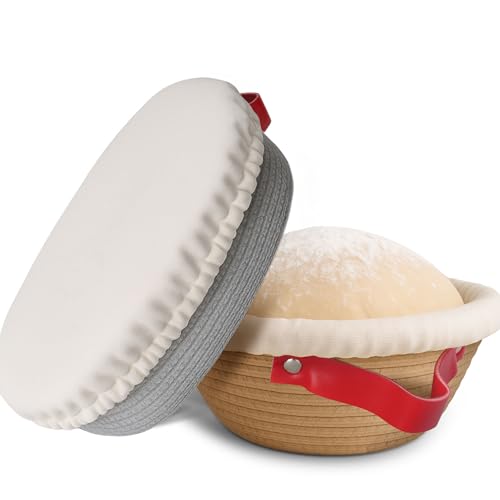 Banneton Bread Proofing Basket Collection - Oval & Round Sourdough Fermentation Baskets