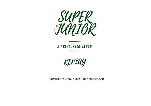 Sm Entertainment Super Junior - Replay Kihno Album (Vol.8 Repackage) Kihno Kit+14Photocards #TOP2