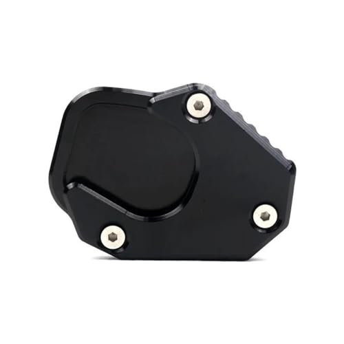 Motorradzubehör Ständer Seitenständer Für Honda CRF250L RALLY CRF250L CRF250 2017-2023 2018 2019 2020 2021 2022 Verlängerungsfußpolsterunterstützung(Schwarz)