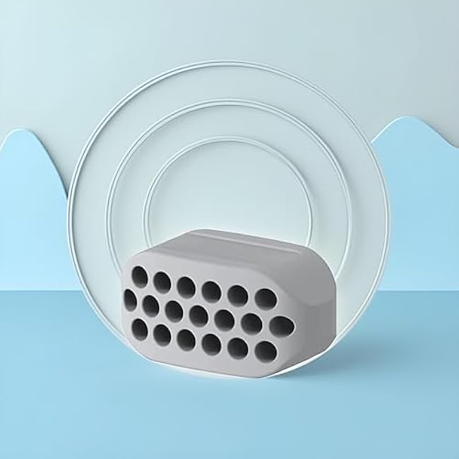 Generation Jaw Exerciser Ball Food Grade Silicone Chewing Device Silicone Jaw Exerciser Tablets Jawline Exercise Jawline Sculptor Facial Fitness Accessories Exerciser for Men & Women