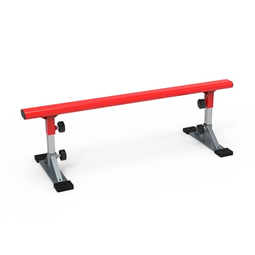Image of FreshPark Professional Solid Grind Rail - Height Adjustability: 13 inch - 19 inch H - Portable, Extendable, Durable Skatepark