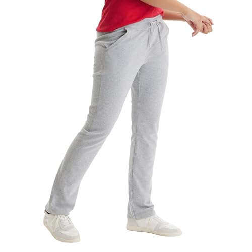 Image of Hanes Women's French Terry Pants, Pocket Lounge Pants for Women, Lighter-Than-Fleece Loungewear, 31 inch