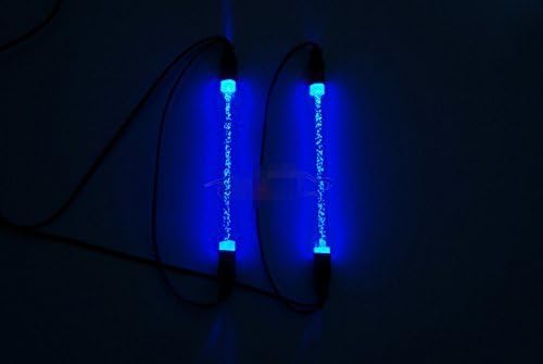 XJJ 1/10 RC Car Chassis Body LED Light Strip Tube for RC Drifting Car Truck Tank Pack of 1pcs Blue