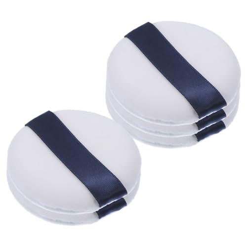 Healeved Makeup Puff 5pcs Supple Blush Powder Puff Versatile for Liquid Foundation and Dry Blending Elegant Random