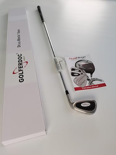 Golferdoc 7 アイアンゴルフトレーニングクラブ 9つのブレーキングポイント付き。