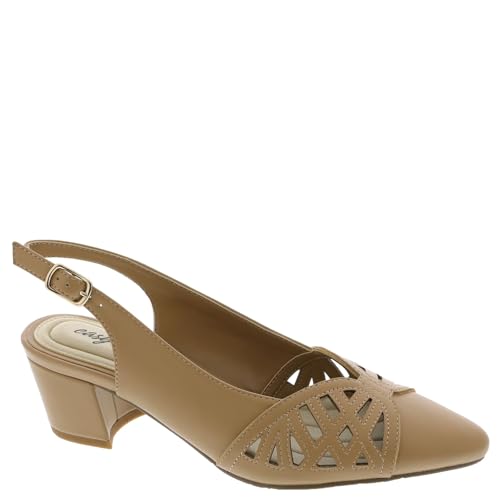 Escarpins Nude Easy Street Bizzy en taille 38.5 EU Large pour femme