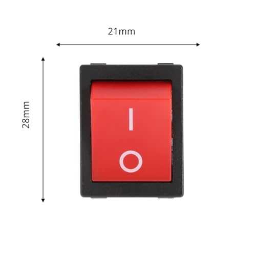 DEWIN Rocker Switch, 30A Welder Welding Machine 4-Pin Boat Type ON/Off Rocker Switch(1Pcs) - Image 2