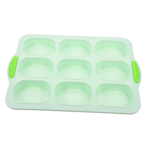 KICHOUSE 9 Silicone Loaf Pan for French Bread Baking Non Stick Bread Toast Mold Silicone Baking Tray for Home and Professional Use