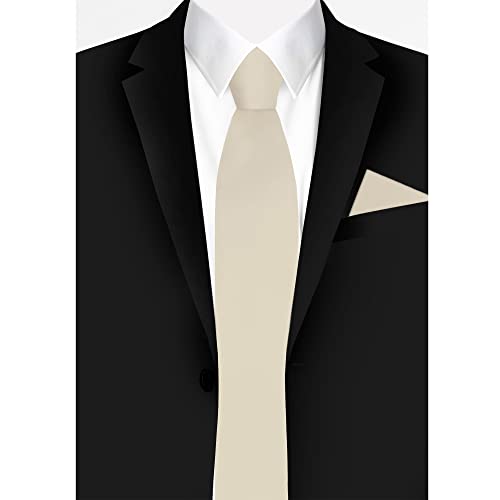 Image of Jacob Alexander Men's Pocket Square Solid Color Handkerchief