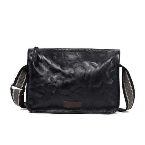 Sac à bandoulière homme avec messager rabat tendance, idéal pour vos trajets urbains