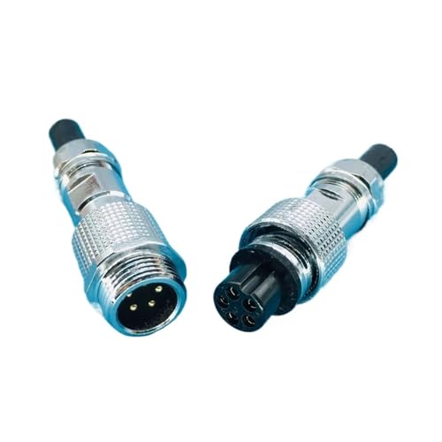 Connecteur GX12 5 broches IP67 pour câblage extérieur