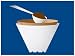 Menalux CFP2 - 100 Filtros de papel 1x2 para cafetera de goteo