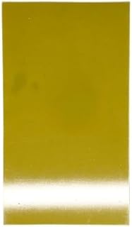 OXOLAMRIN Lámina de Fibra de Vidrio con Base de epoxi, Lámina de Fibra de Vidrio epoxi G10 FR4, Color Amarillo Natural, 25/50 x 120 cm, 0,2 mm, Paquete de 2(50x120cm)