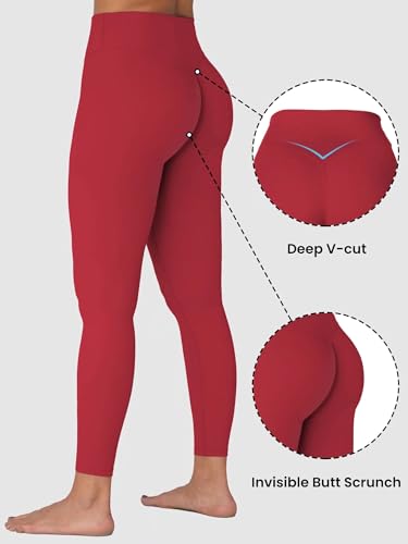Image of Sunzel Sunzfly Invisible Butt Scrunch Workout Leggings for Women, Butt Lifting High Waisted Gym Yoga Pants with Tummy Control