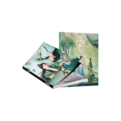 中国ドラマ 淮水竹亭 宿命の盟約 写真集 画集 主演 劉詩詩 リウ・シーシー 東方淮竹 チャン・ユンロン 張雲龍 狐妖小紅娘：竹業編 中国俳優 写真冊 イラスト集 応援グッズ 記念品 贈り物 非公式 (A) [並行輸入品]のサムネイル