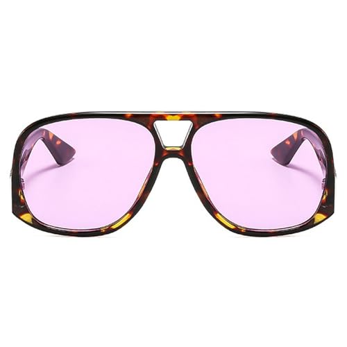 Trendy Oversized Pilot Sunglasses for Women 2025 Luxury Round Goggle Sun Glasses Ladies Classic Vintage UV400 Shades