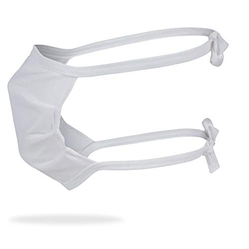 Gildan GM2020 Adult Reusable 3-Layer Tie-On Cotton Face Mask thumb #5