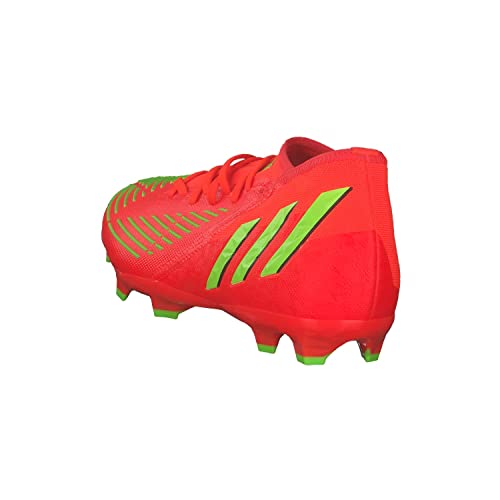 adidas Predator Edge.2 Fg Sneakers voor heren, Solar Red Solar Green Core Black, 42.50 EU - Image 5