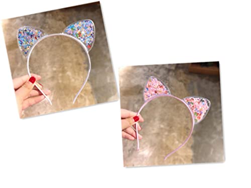 JKHJG Diadema con Orejas de Gato para niña Cover