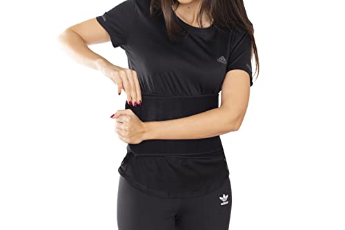 Beltrov - Ceinture Lombaire - Ceinture de Soutien Lombaire pour Saulager Les Douleurs dans Le Bas du Dos - Soutien Dorsal Inférieur (Noir) Cover