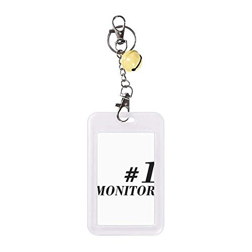 Badge de protection moniteur diplôme cloche jaune