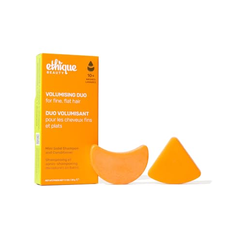 Ethique Beauty Mini Sampler Solid Shampoo & Conditioner Bar Set