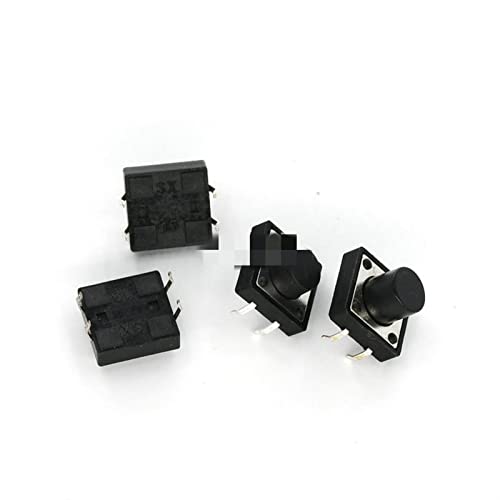 Boutons de commutation tactiles 12x12x8mm pour circuits imprimés 20PCS
