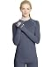 Duofold Women's Light Weight Thermatrix Performance Thermal Shirt, Folkstone Grey, Small