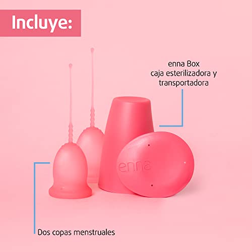 Thumbnail 2 de enna cycle original copa menstrual TALLA L 2 unidades