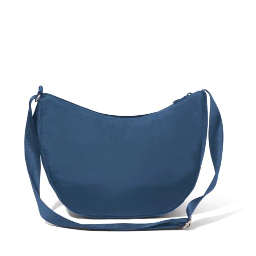 Image of Baggallini Swift Crescent Crossbody Bag for Women - Lightweight 12 inchx8 inch Travel Purse Handbag