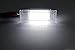 iJDMTOY Error Free 18-SMD Xenon White Full LED Footwell Step Courtesy Lights Compatible with BMW Fxx Chassis Code 1 2 3 4 5 7 Series X1 X3 X5 X6 etc., OEM Replacement 2-LED Lamp