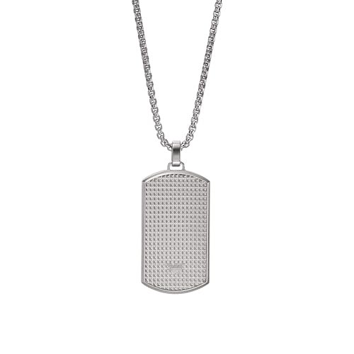 Image of Emporio Armani Stainless Steel Pendant or Chain Necklace for Men