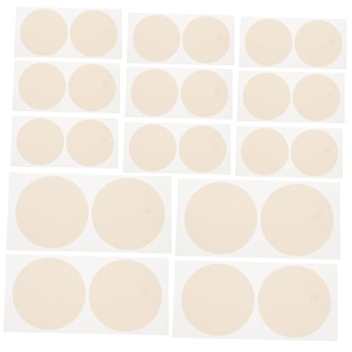 BESPORTBLE 20 Pairs Breathable Protectors for Running Invisible Sports Hiders Self for Marathon and Endurance Events Beige