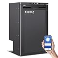 BODEGACOOLER 12 Volt Refrigerator,83L RV Refrigerator APP Control, RV Fridge and Freezer,Car Refrigerator with Lock, (-4?-46?) Fridge for Truck,RV,Camping,Travel-12/24V DC, Black