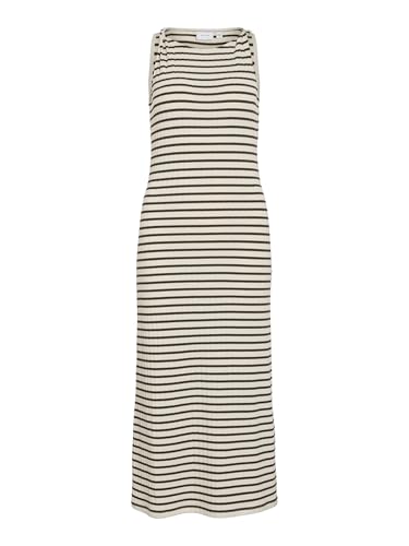 Robe mi-longue col rond femme VILA idéale pour vos tenues d'été décontractées