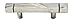 Carpe Diem Hardware 943-9 Feng Shui Rectangle Large 3-Inch O.C. Pull, Chalice