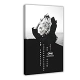 MAHWER Catherine Deneuve Poster auf Leinwand, Schlafzimmer, 