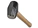 ESTWING Drilling/Crack Hammer - 3-Pound Sledge with Forged Steel Construction & Hickory Handle - MRW3LB