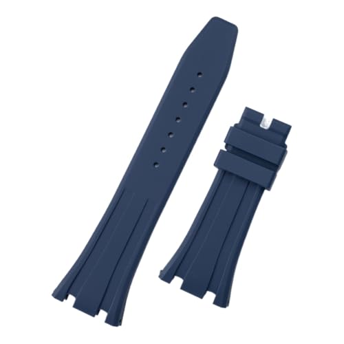 Bracelet silicone 26mm bleu pour AP 15500 : finies les rayures d'acier