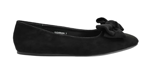 Corkys Footwear Hey Girl Sugar Rush Ballet Flats - A Chic Slip-On with Bow Detail, Cushioned Insoles for All-Day Comfort, and a Trendy and Stylish Design2