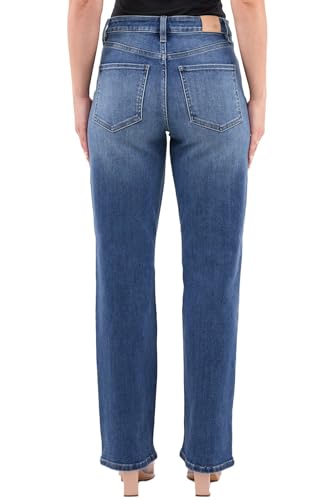 RFM Chloe High Rise Wide Leg Jeans - Modern Classic Design with Built-in Tummy Control - Stretchy Denim (Available in Plus)3
