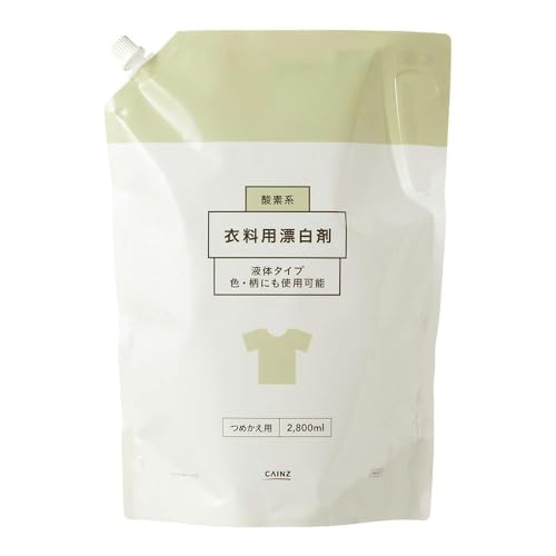 カインズ(CAINZ) 酸素系 衣料用漂白剤 液体タイプ 詰替 2800ml つめかえ 酸素系漂白剤 洗濯 衣類 漂白剤のサムネイル