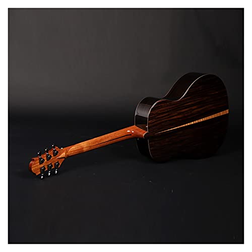 YYYSHOPP Guitare Acoustique C5 de 40 Pouces, Top épinette Allemande Solide, Touche ébène, côtés de Bois de Rose Massif… - Les Beatles, Paul McCartney, John Lennon, RIngo Starr, George Harrison YYYSHOPP Guitare Acoustique C5 de 40 Pouces, Top épinette Allemande Solide, Touche ébène, côtés de Bois de Rose Massif… – Image 6