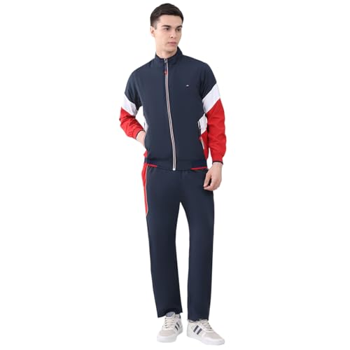 Image of Monte Carlo Men's Regular Fit Round Neck Full Sleeve Solid Tracksuit | Warm Soft Material | Stylish Comfort Fit | Perfect Sports and Casual Winter Wear for Men (Pack Of 1)