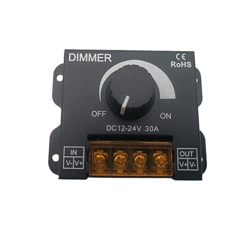 Interrupteur PWM numérique pour gradation fluide de bande lumineuse LED DC 12V-24V