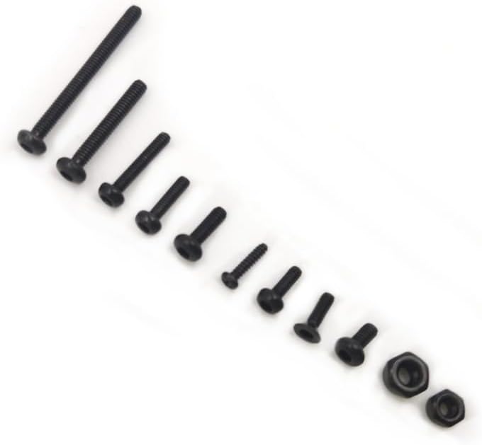 HobbyPlus EVO-PRO Screw Set - Remote Control Car, RC Car, RC Rock Crawler 1/18 Upgrade Parts (HELIDIRECT)