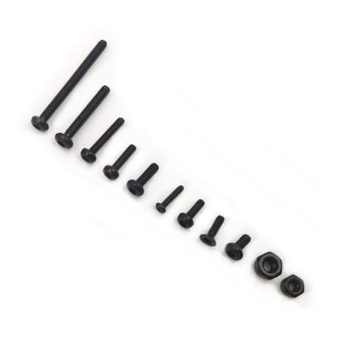 HobbyPlus EVO-PRO Screw Set - Remote Control Car, RC Car, RC Rock Crawler 1/18 Upgrade Parts (HELIDIRECT)