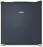 CHiQ CSD46D4 - Mini Nevera Bar 46L, Acero Inoxidable, Puerta Reversible, Compresor con 12 años de garantia