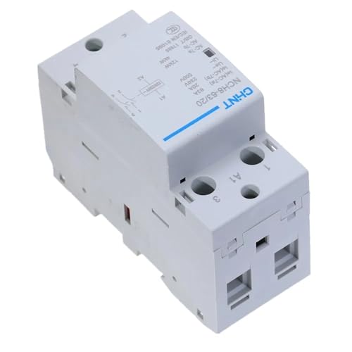 Contactor de riel DIN NCH8-63 evite sobrecargas con el contactor modular de CA de 2 polos 4