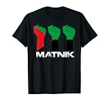 Drapeau Rouge Vert Noir Martinique Martiniquais T-Shirt